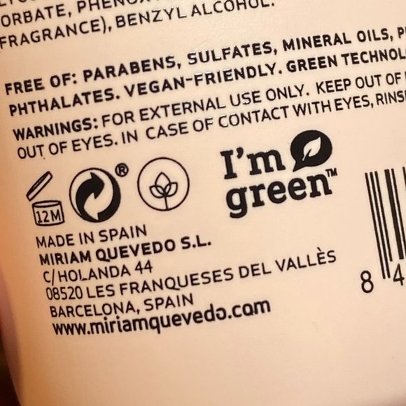 Miriam Quevedo Black Baccara Hair Multiplying Mask, NEW -Travel Size 30 ml - Picture 5 of 10